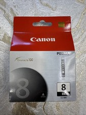 Genuine Canon CLI-8BK | Black Canon Ink Tank | Brand New picture