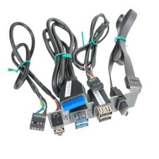 Motherboard Front Panel Cable Type-E 19P 9Pin To Type-C USB 2.0 3.0 3.1 HD Audio picture