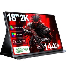 Used | Portable Monitor 18inch 144Hz 2560*1600 IPS Laptop USB C HDMI HDR Monitor picture