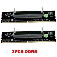 2X Upgraded DDR5 Laptop To DeskTop Memory Adapter Connector Converter Board USA picture