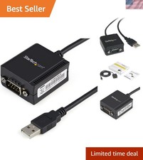 StarTech 6ft 1-Port FTDI USB to Serial RS232 Adapter, TAA ICUSB2321F picture