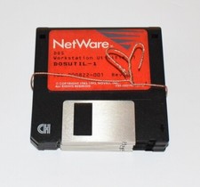 NOVELL NetWare 3.5 Floppy Disks, Computer Disks, Art Supplies, Vintage 1980s picture