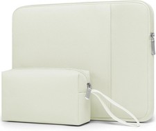 Beige Sleeve Bag Set for 15-16 Inch MacBook Pro Laptops, Case Included picture
