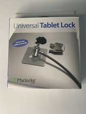 Maclocks Universal Tablet Lock Secures any Tablet in Seconds with Key New in Box picture