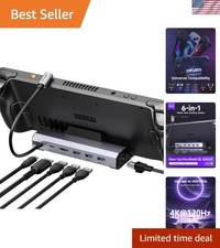 Upgrade Your Gaming Setup with 6-in-1 Dock for Steam Deck & Legion Go S - 100W picture
