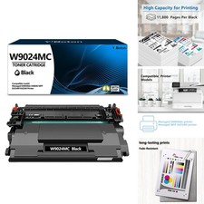 YiBoton W9024MC Black Toner Cartridge High Yield for HP LaserJet E40040dn picture