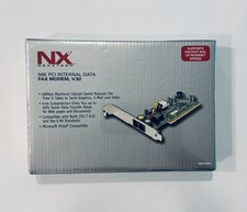 NEW SEALED - NX2 NEXXTECH 56K PCI INTERNAL DATA FAX MODEM V.92 VISTA COMPATIBLE picture