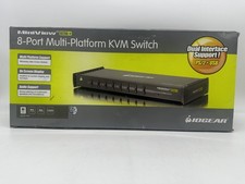 NEW - IOGEAR Miniview ULTRA 8 Port KVM Switch GCS138 Video Signal Enhance picture