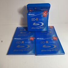 Lot of 5 NEW SEALED MEMOREX BD-RE (2) BD-R BLU-RAY DISC 20 Each picture