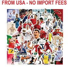 50PCS Football Player Cristiano Ronaldo Stickers,Vinyl Sports Ronaldo Stickers S picture