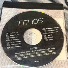 Wacom Intuos Tablet Driver v6.3.6 CD for Windows/Mac MED-A450 picture
