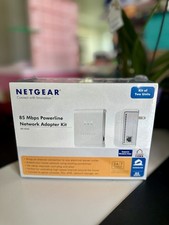 Factory Sealed NETGEAR 85 Mbps Powerline Network Adapter XE103G picture