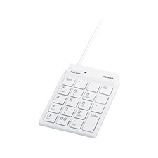 Buffalo BUFFALO Wired Slim Numeric Keypad with Hub White BSTKH08WHfrom JP picture