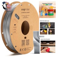 Snapmaker TPU 95A HF Filament 1.75mm 1kg Gray picture