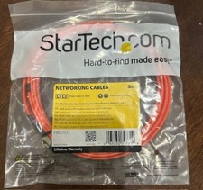 Startech 3M Multimode 62.5/125 Duplex Fiber Patch Cable LC-ST, # FIBLCST3 picture