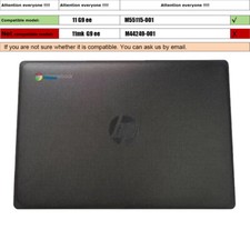 M55115-001 New For HP Chromebook 11 G9 EE Lcd Rear Lid Back Cover w/Antenna US picture