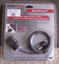 New Mobile Edge SecuriCable Keyed Cable Computer Lock Security Laptop picture