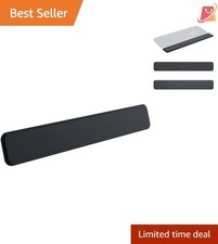 Palm Rest Memory Foam Black for MX Keys Comfortable Wrist Support No Slip picture