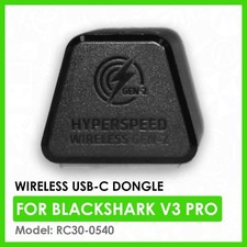Genuine Razer RC30-0540 Blackshark V3 Pro USB-C Hyperspeed Gen-2 Dongle Black picture
