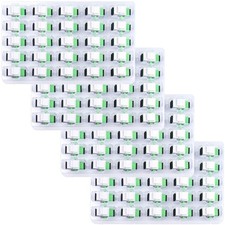 Duogalia 100-Pack SC/APC Fiber Optic Coupler Keystone Jack Modular Patch Panels picture