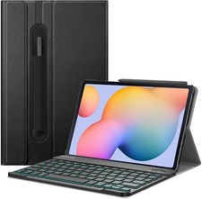 7 Color Backlit Keyboard Case for Samsung Galaxy Tab S6 Lite (2024/2022/2020) picture