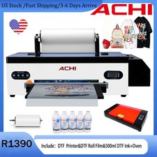DTF A3 Printer Direct to Trasnfer Film Tshirt Printing Epson R1390 Head&Oven&Ink picture