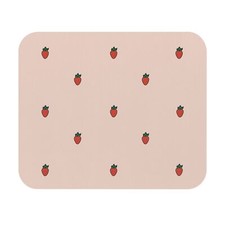 Cute Strawberry Pattern Mouse Pad, Desk Decor, Gift for Her, Home Office, picture