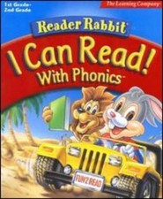 Reader Rabbit I Can Read With Phonics PC MAC CD kids learn words vowels game #17 picture