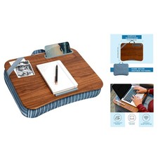 Ultra-Portable Designer Lap Desk for Laptops - Soft Cushion Base & Phone Slot picture