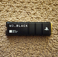 Western Digital WD_BLACK SN850P 4TB NVMe M.2 2280 SSD Heatsink for PS5 picture