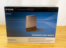 D-Link DCM-202 DOCSIS 2.0 USB Broadband Ethernet Cable Modem New Sealed  picture