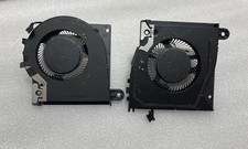 PAIR OF OEM DELL ALIENWARE X17 R1 CPU+ GPU COOLING FANS Dc 12V 0J01R0 0W7KC4 P13 picture