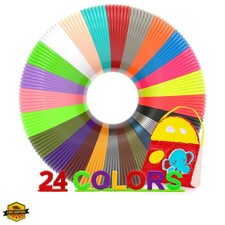 3D Printing Pen Refills PLA Filament 1.75mm 24 Vibrant Colors 240 Feet, Each ... picture