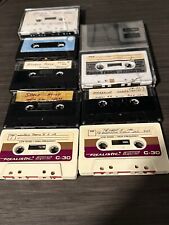 9 used cassettes tapes TRS-80 Radio Shack Vintage Computer TRS80 software games picture