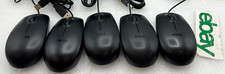 LOT OF 5  Dell USB Wired Scroll Wheel Optical Black Mouse MS111-P  picture