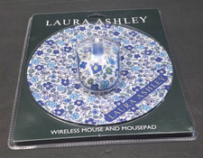 Laura ashley wireless mouse and mousepad Bundle Brand New Sealed picture