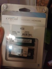 4GB DDR3L-1600 SODIMM  1.35V CL11 Crucial Memory by Micron MAC Laptop *NEW* picture