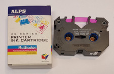 5x ALPS MD ink cassette ribbon MULTICOLOR 106025-025 for MD2000 2010 2300 4000 picture