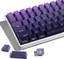 XVX Side Print Keycaps, Shine through Double Shot PBT Keycaps, Custom Key Caps picture