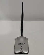 Alfa Network AWUS036H Long Range USB WiFi Adapter 802.11b/g 5dBi Antenna picture