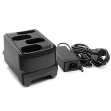 NEW 4-Slot Battery Charger Cradle Charging Base Kit for Zebra MC9300 MC930B 930P picture