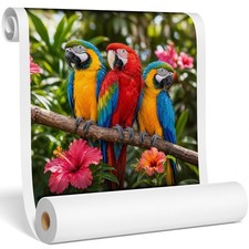 Premium Canvas Roll for Wide Format Printers, Quick Dry Water Resistant for F... picture