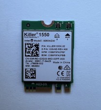 Dell Alienware 17 R5 Intel 9260NGW Killer 1550 Wireless Bluetooth Card 028V8D picture
