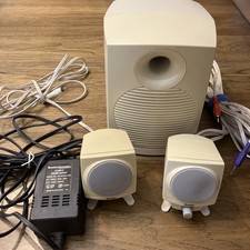 Boston Acoustics BA 635 Digital Speakers & Subwoofer AC Adapter TESTED picture