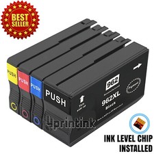 4pk 962XL Ink Cartridge For HP OfficeJet Pro 9010 9012 9015 9018 9020 