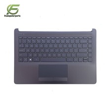 New Palmrest Keyboard Touchpad For HP Pavilion 14-CF 14-DF 14-DK L24818-001 Gray picture