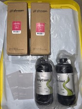 Lot of 2 Phrozen AnyCast Green Jewelry Castable 3D Printer Resin 1kg Each NEW picture