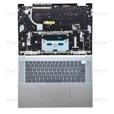New For Dell Inspiron 16 7620 2-in-1 Palmrest Keyboard Touchpad Silver 0MN1PK picture