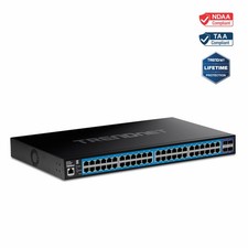 TRENDnet 52-Port Gigabit Web Smart Switch with 10G SFP+ Ports (teg-3524s) picture