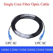 100M-300M Fiber Optic Patch Cord UPC SC-SC Single Mode Simplex Outdoor Extension picture